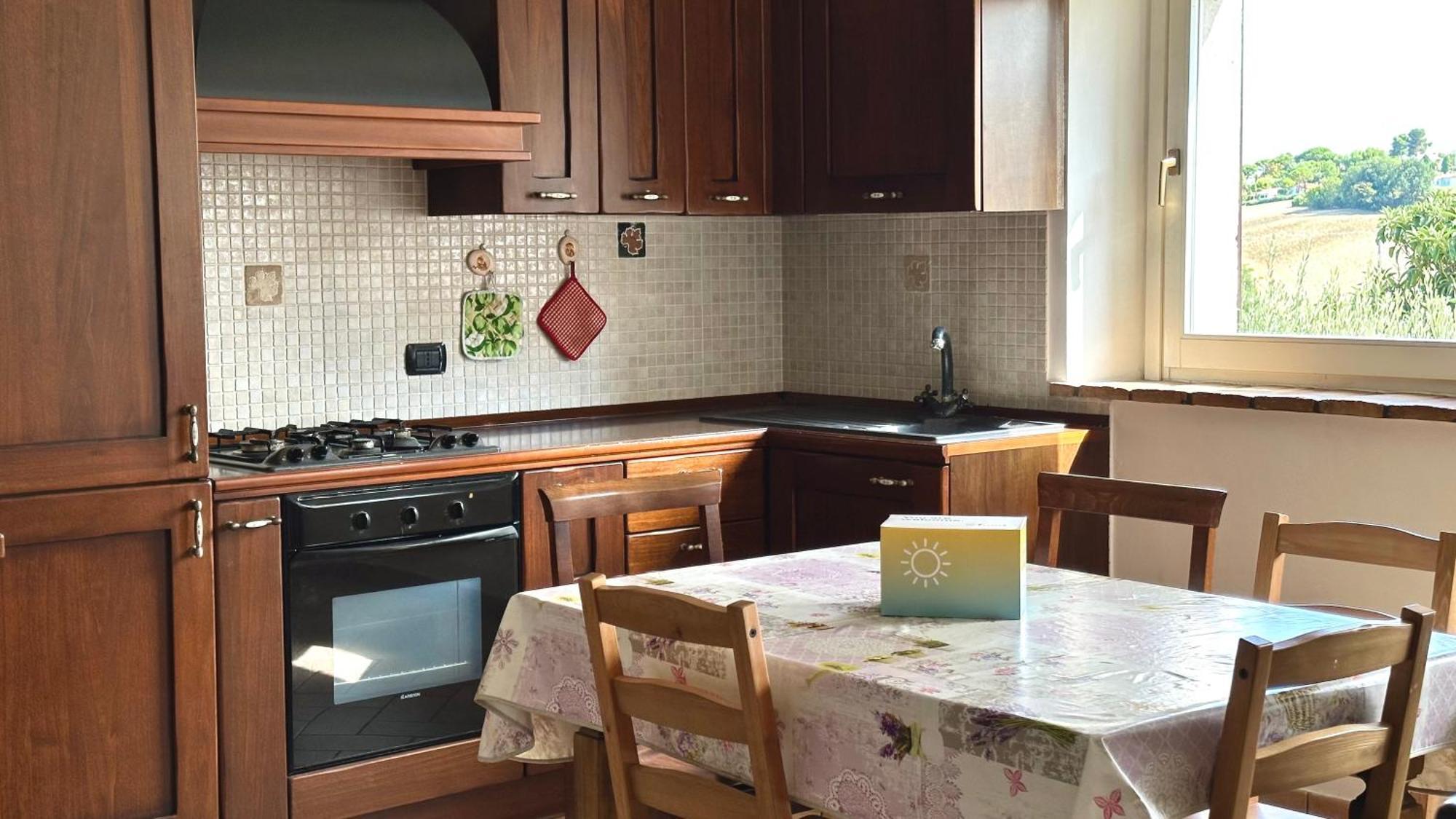 S214 - Sirolo, Trilocale Con Giardino In Zona Tranquillaアパートメント エクステリア 写真